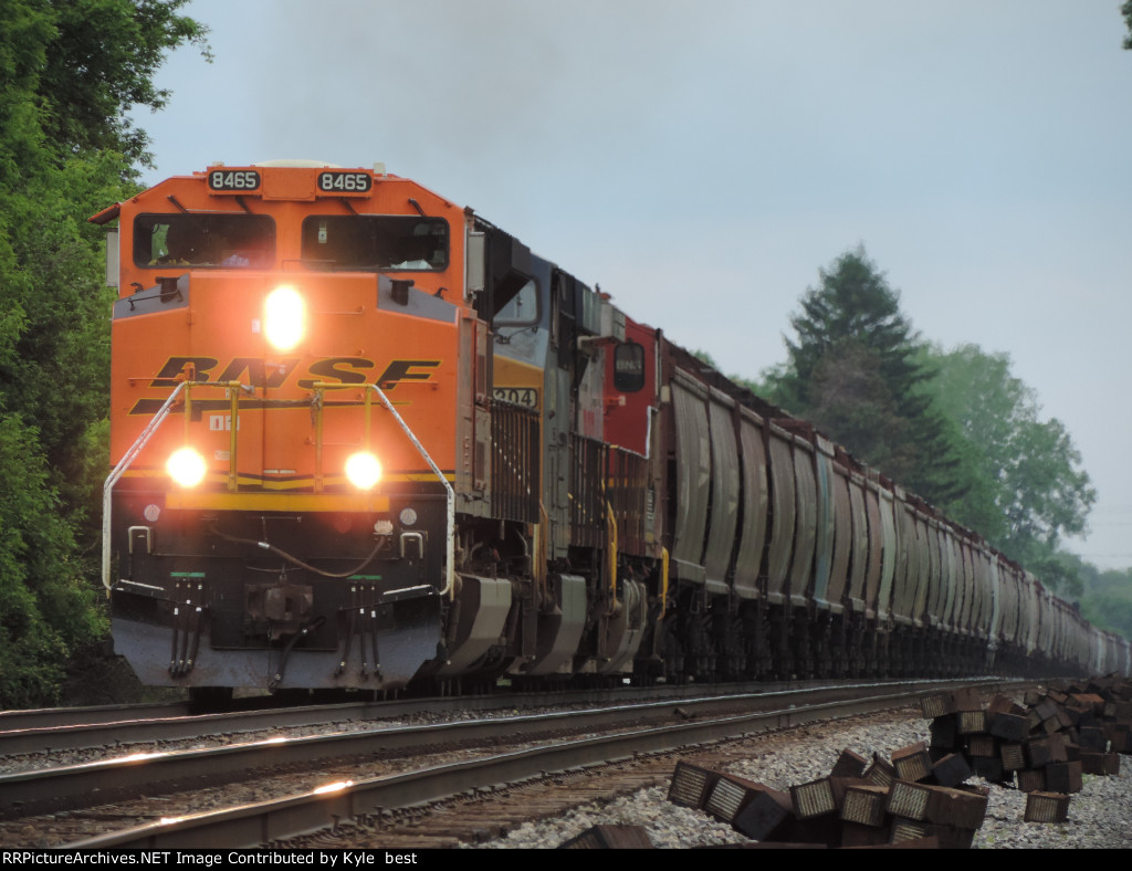 BNSF 8465 on G108 